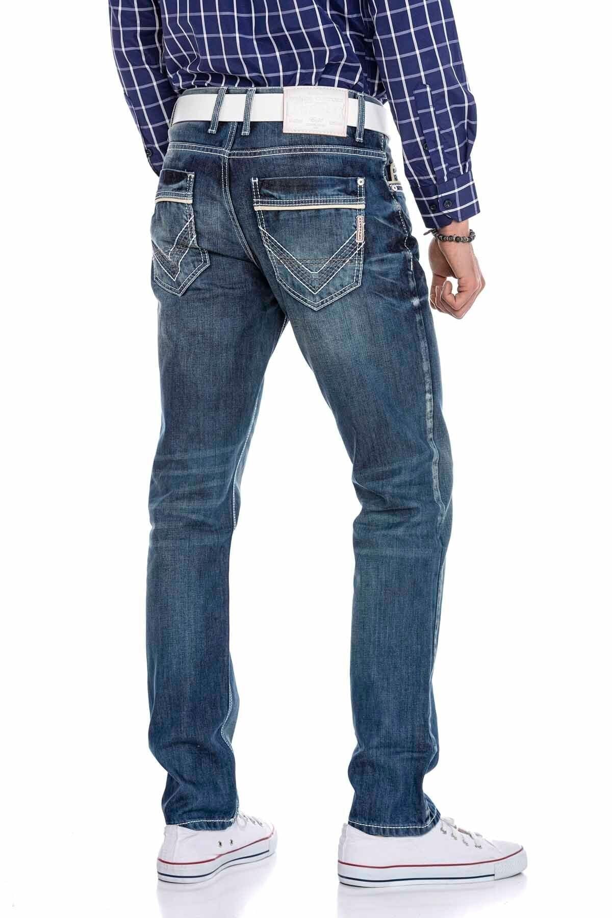 CD184 Double Pocket Stitch Regular Fit Men's Jeans