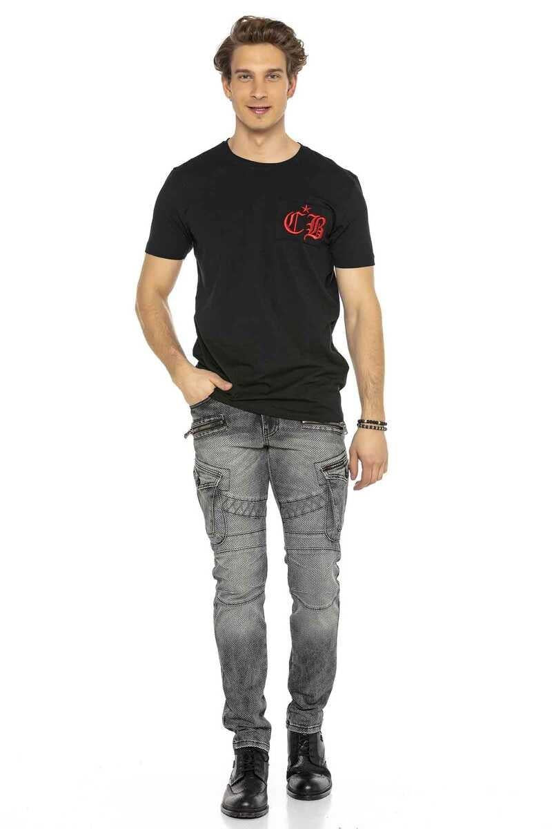CD369 Live Fast Biker Men's Cargo Pants