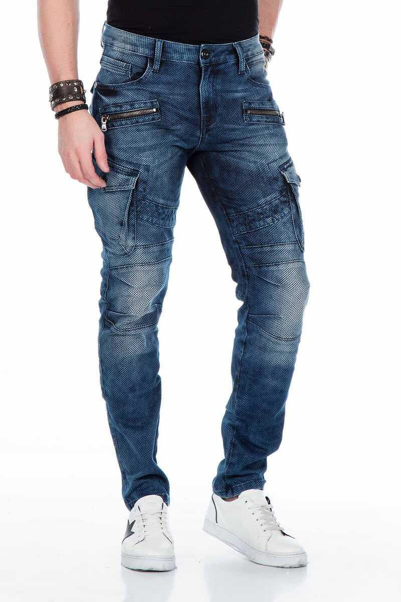 CD369 Live Fast Biker Men's Cargo Pants