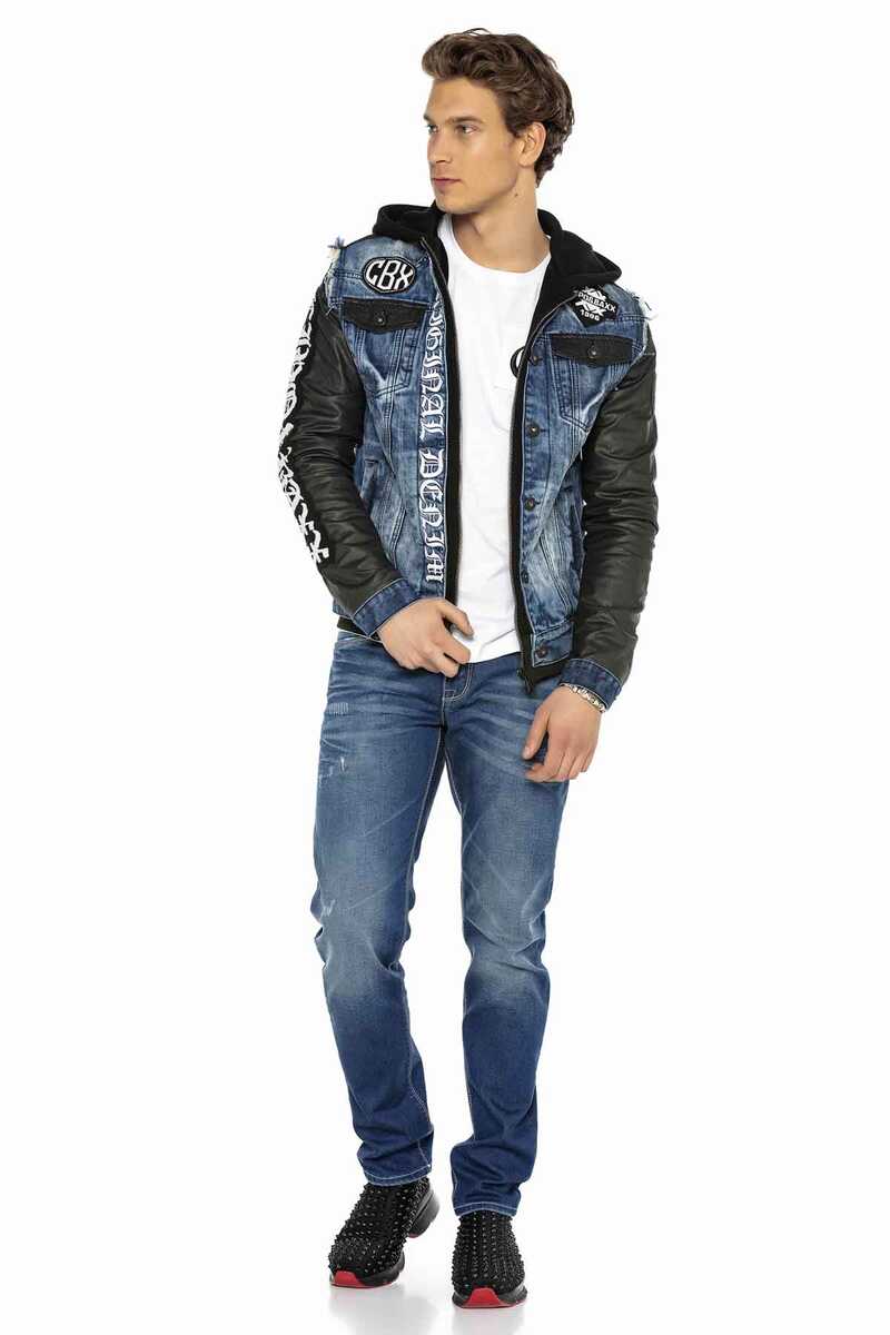 CD386 Lightly Worn Simple Men's Jeans