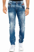 CD394 Modern Design Casual Men's Jeans