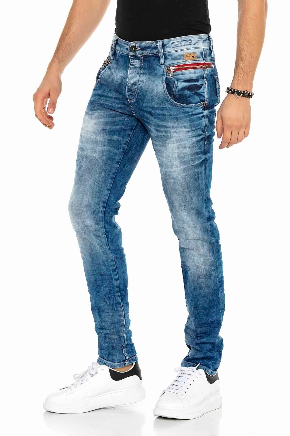 CD394 Modern Design Casual Men's Jeans