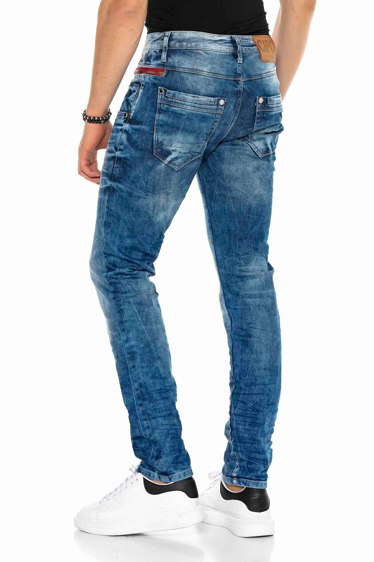 CD394 Modern Design Casual Men's Jeans