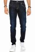 CD395 Contrast Stitch Men's Jeans