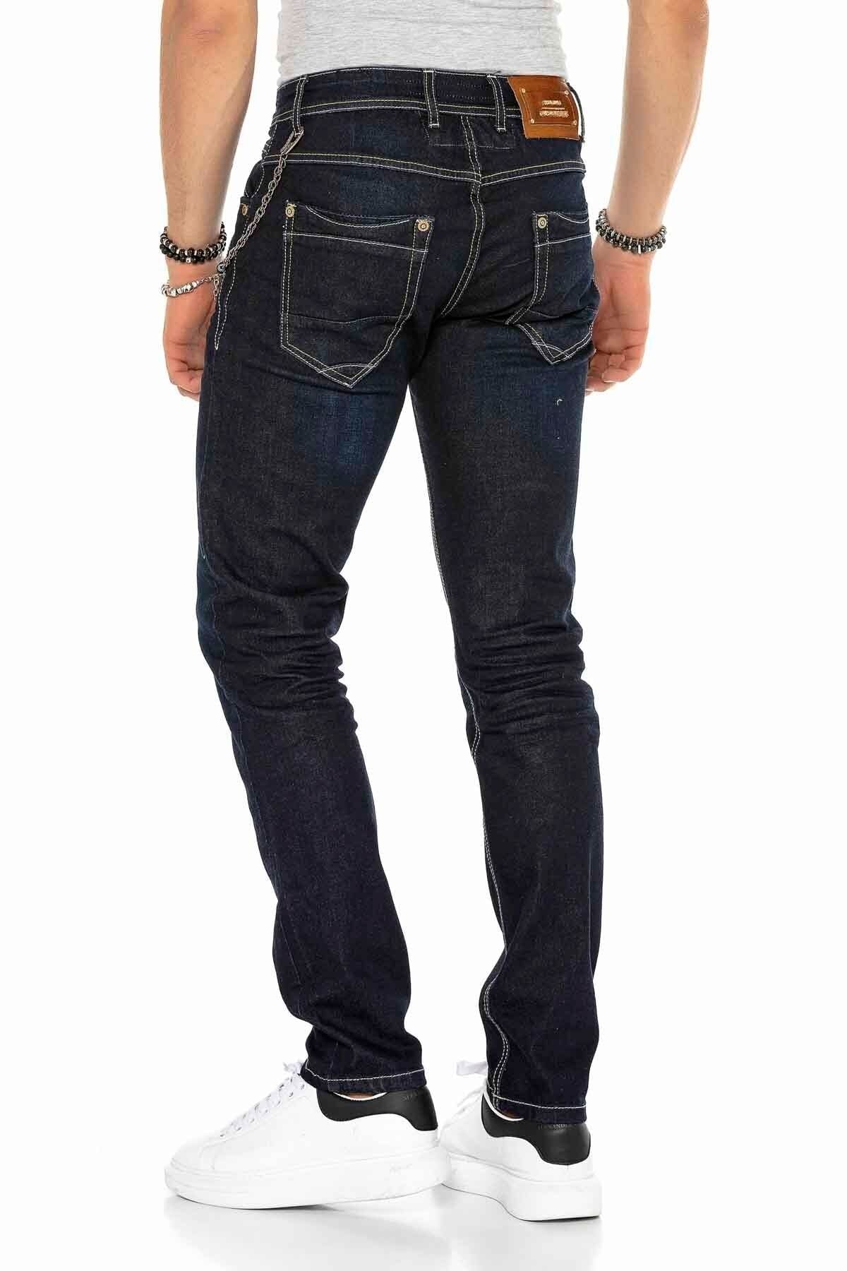 CD395 Contrast Stitch Men's Jeans