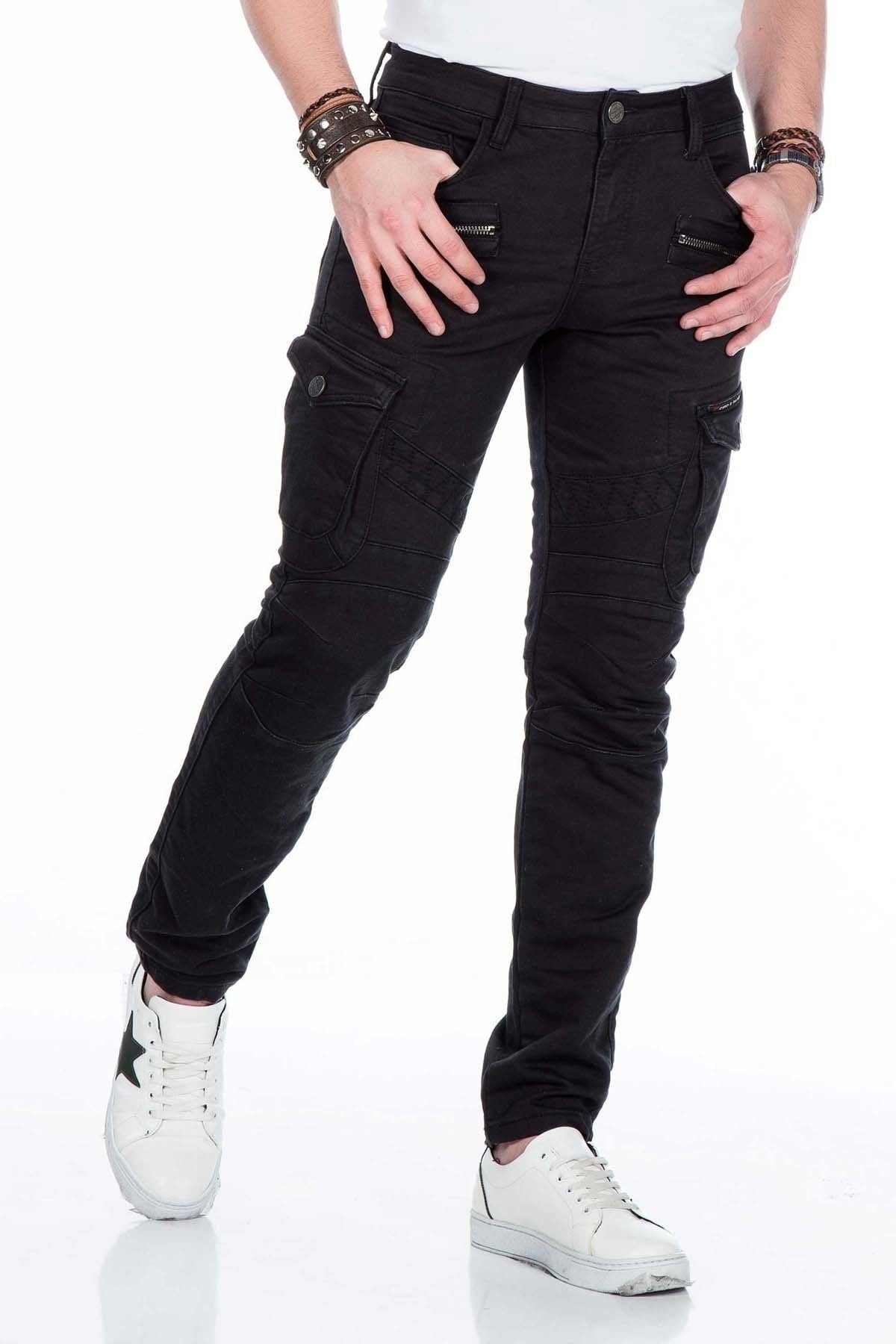 CD424 Cargo Pocket Skinny Men's Pants