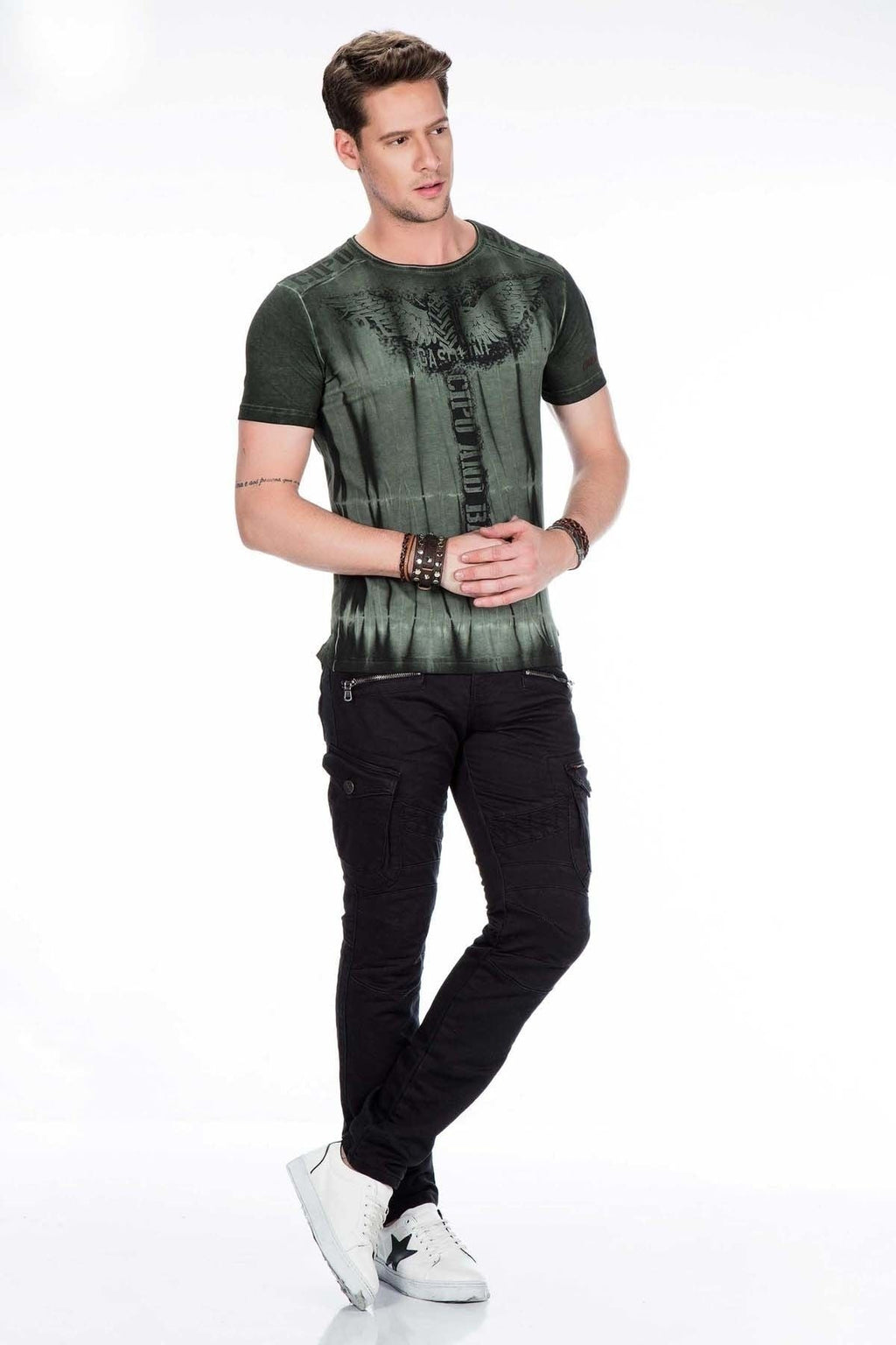 CD424 Cargo Pocket Skinny Men's Pants