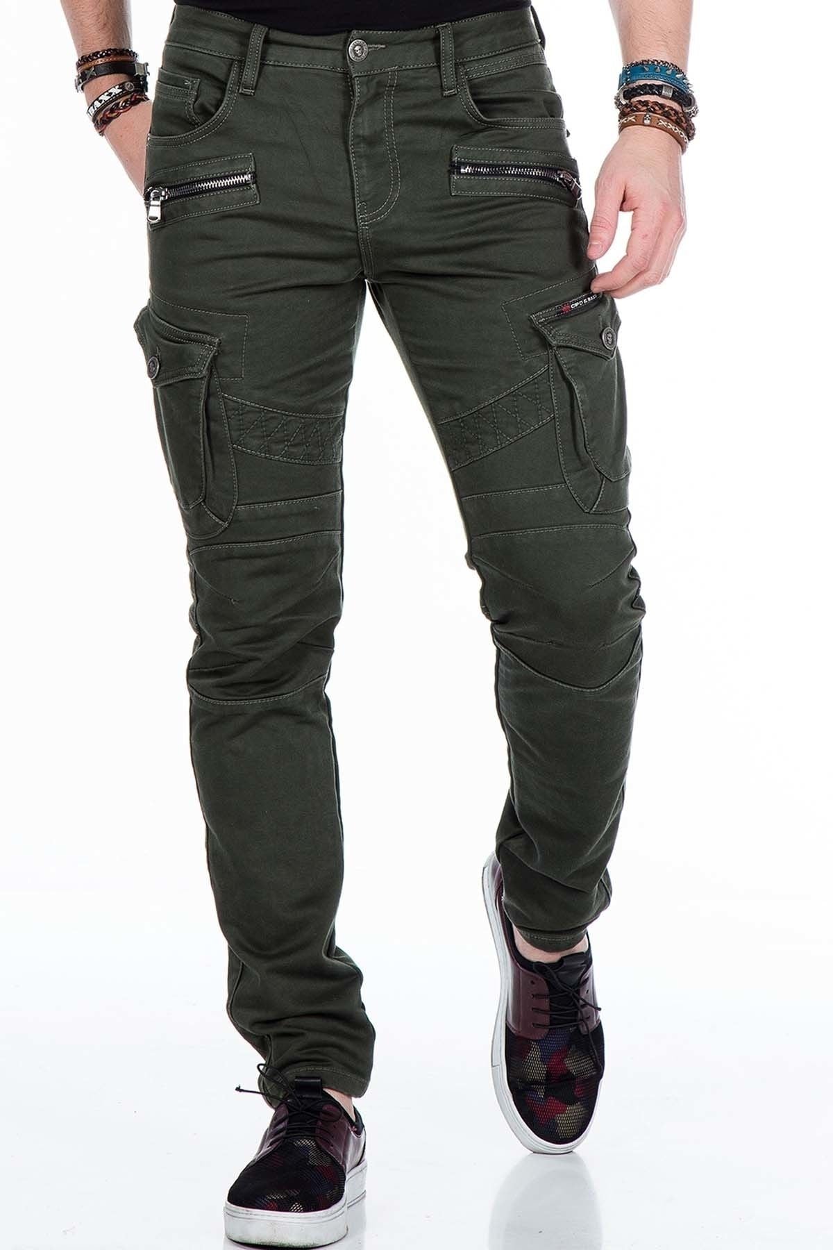 CD424 Cargo Pocket Skinny Men's Pants