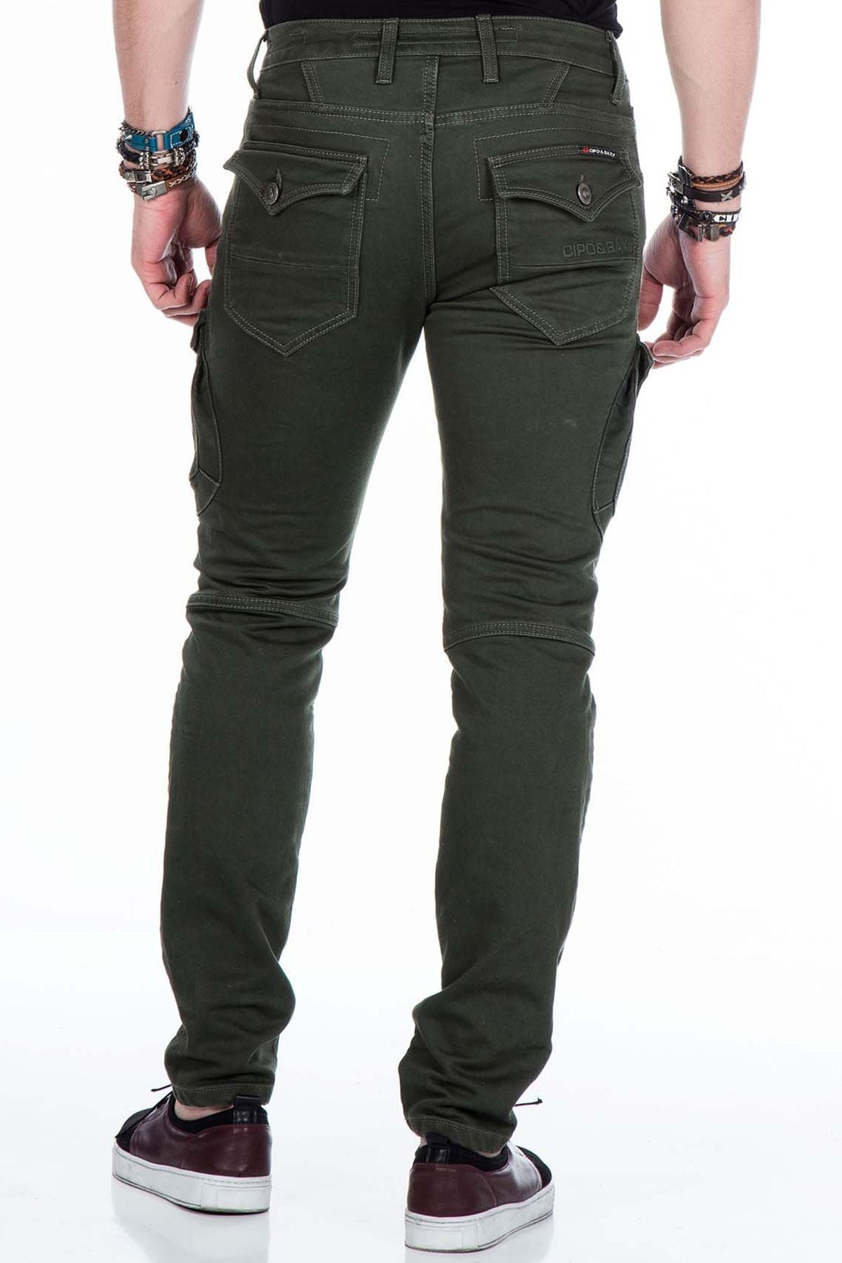 CD424 Cargo Pocket Skinny Men's Pants