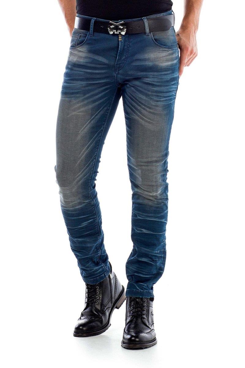 CD492 Slim Fit Low-Rise Men's Jeans