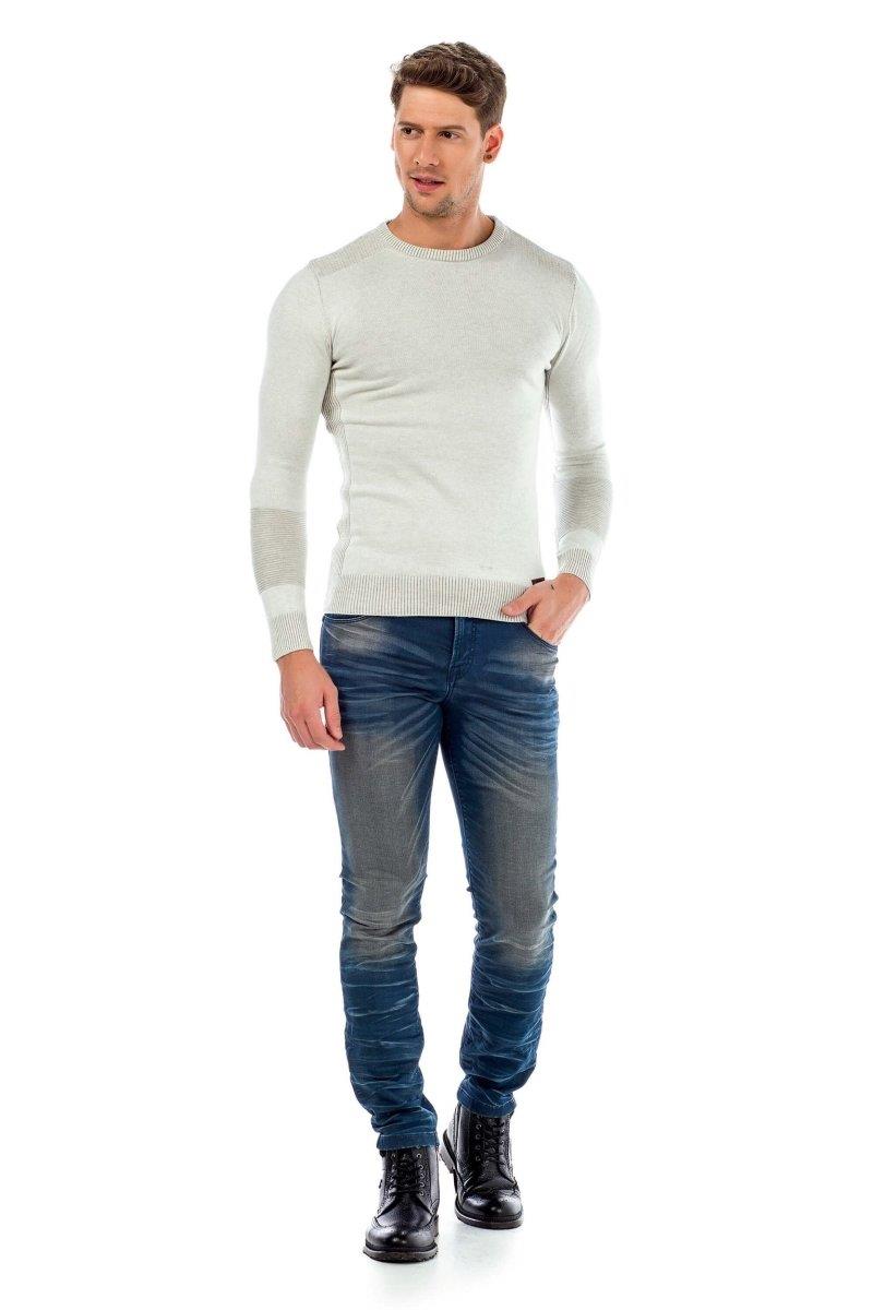CD492 Slim Fit Low-Rise Men's Jeans