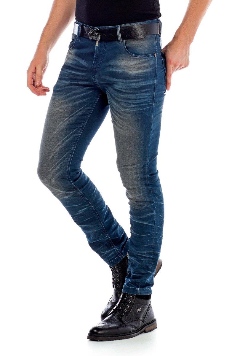 CD492 Slim Fit Low-Rise Men's Jeans