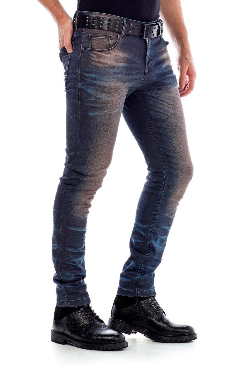 CD492 Slim Fit Low-Rise Men's Jeans