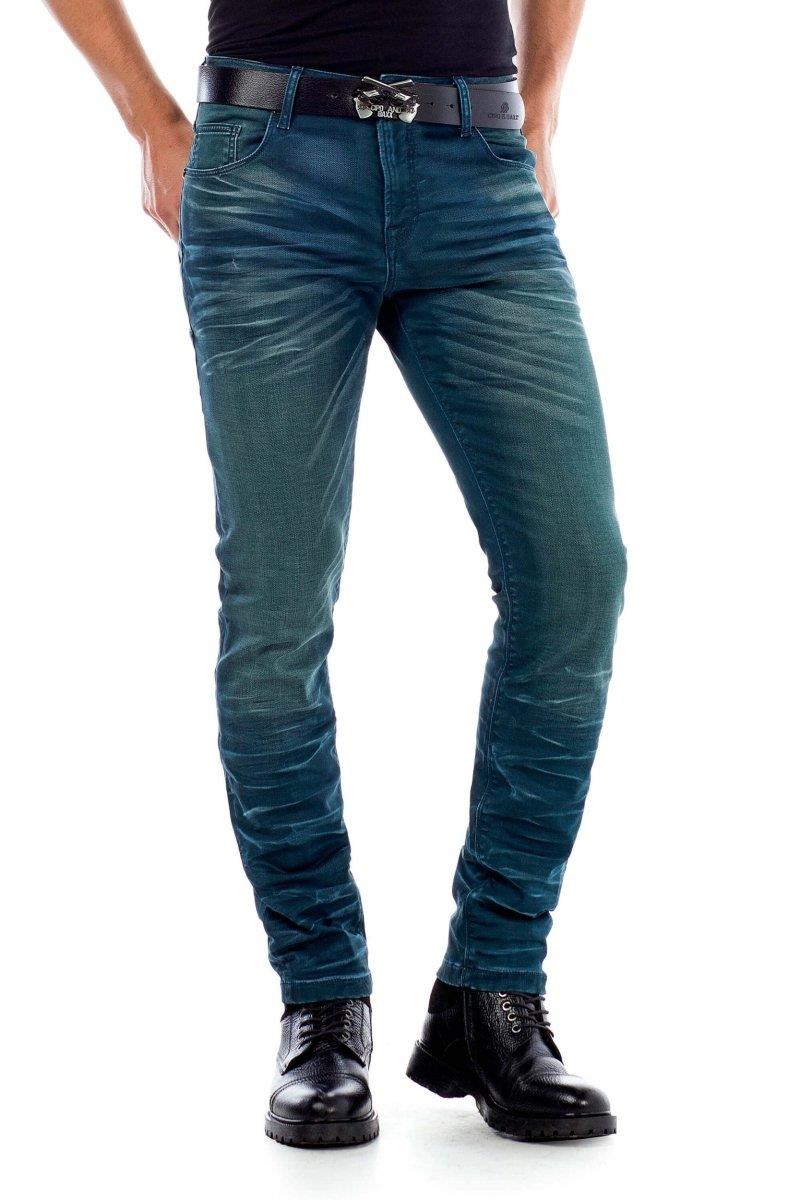 CD492 Slim Fit Low-Rise Men's Jeans