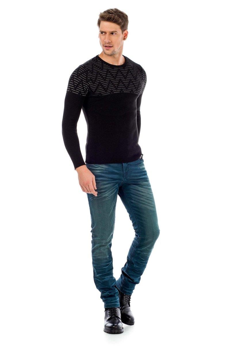 CD492 Slim Fit Low-Rise Men's Jeans