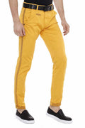CD511 Striped Pattern Casual Men's Jeans