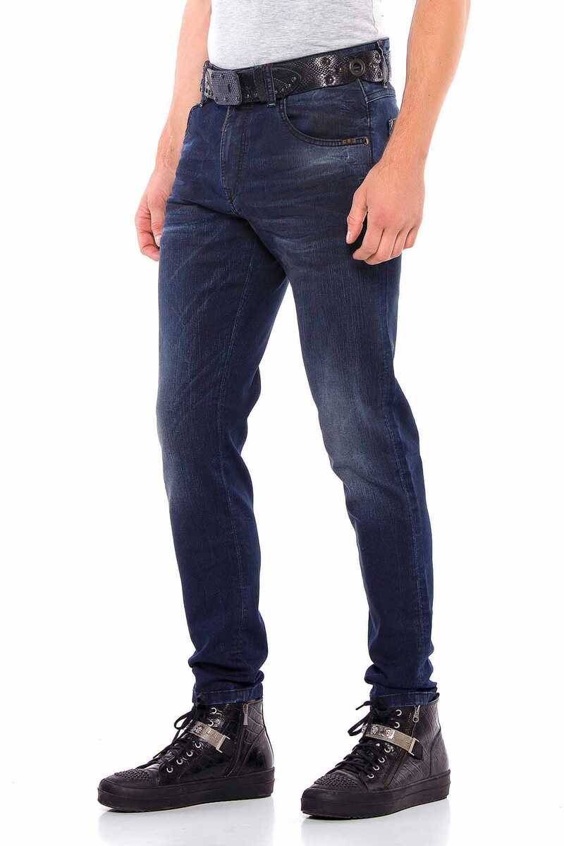 CD540 Basic Pocket Stitch Men's Jeans