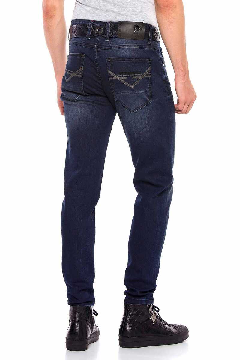 CD540 Basic Pocket Stitch Men's Jeans