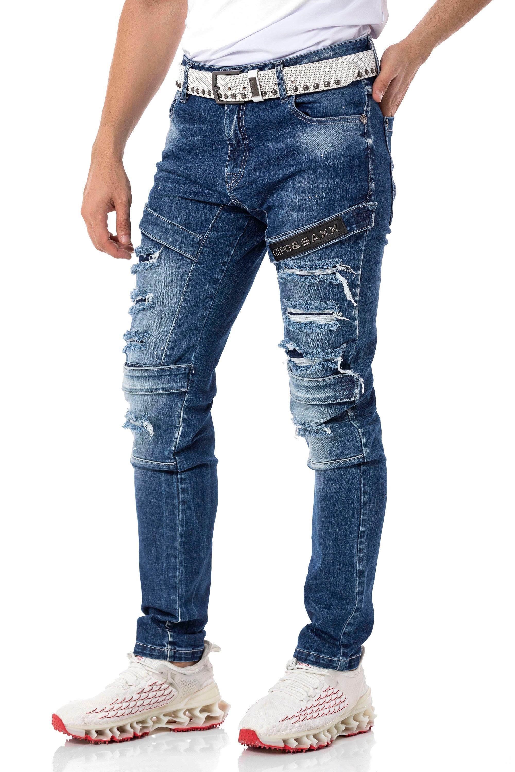 CD555 Slim Fit Basic Men's Jeans