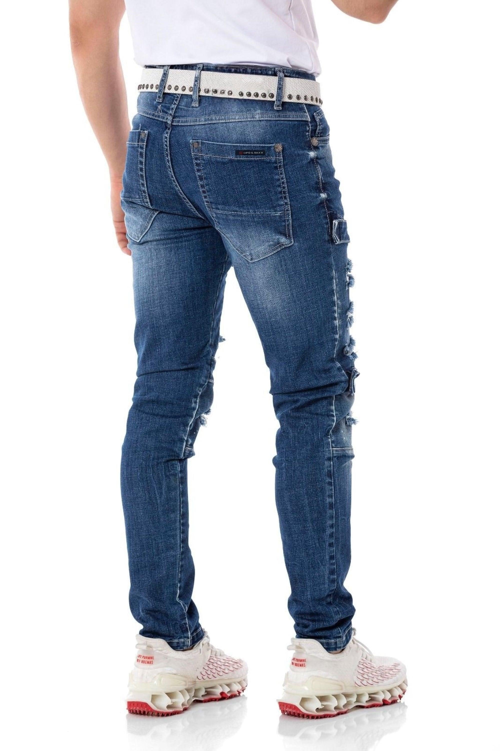 CD555 Slim Fit Basic Men's Jeans