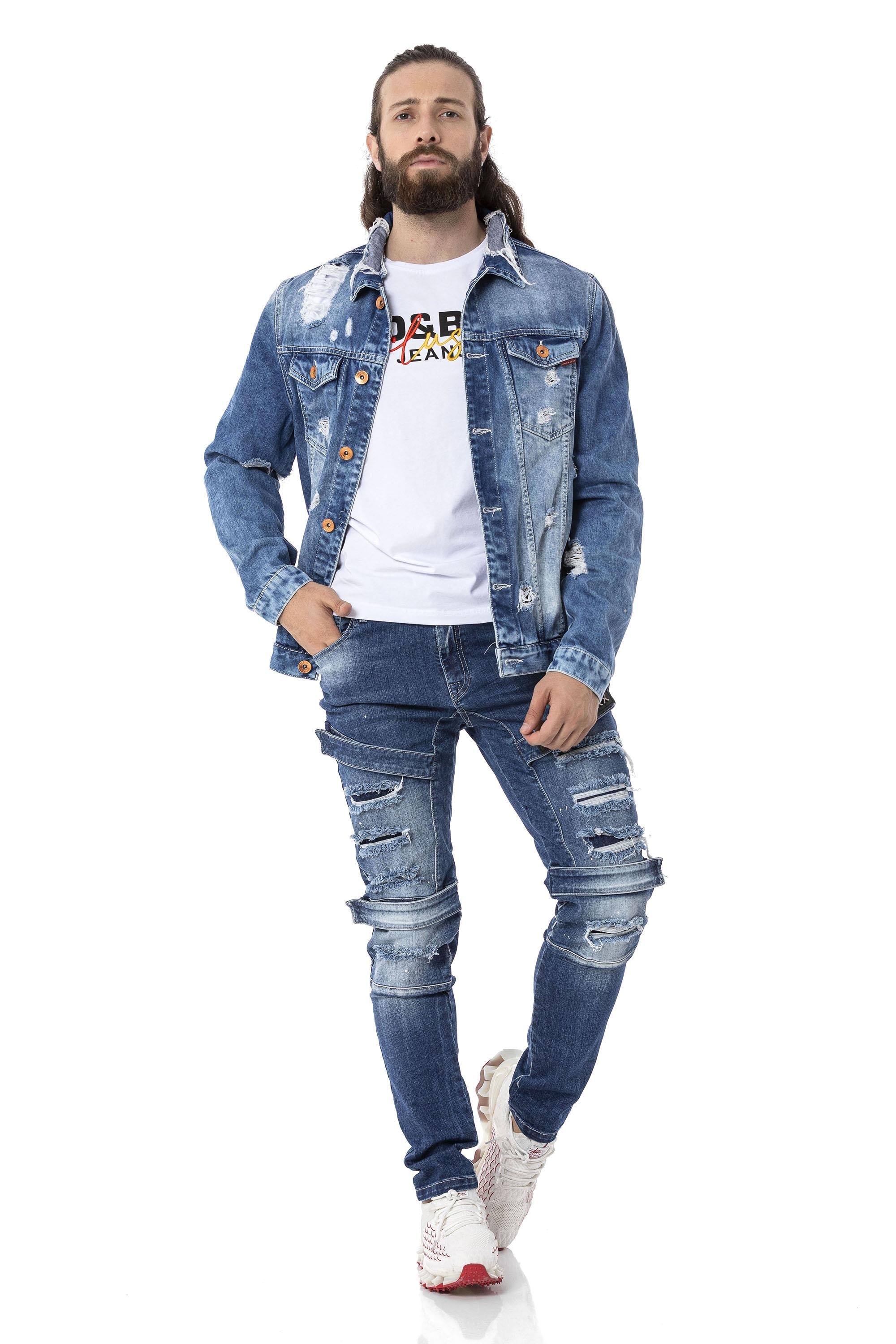CD555 Slim Fit Basic Men's Jeans