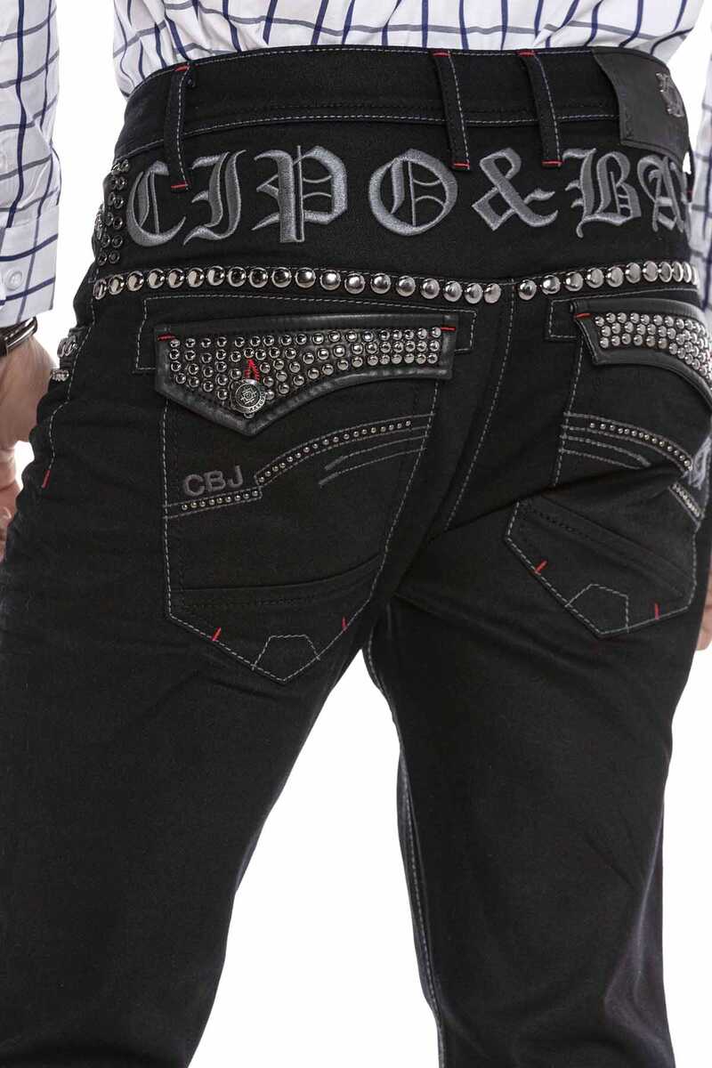 CD663 Embroidered Men's Jeans