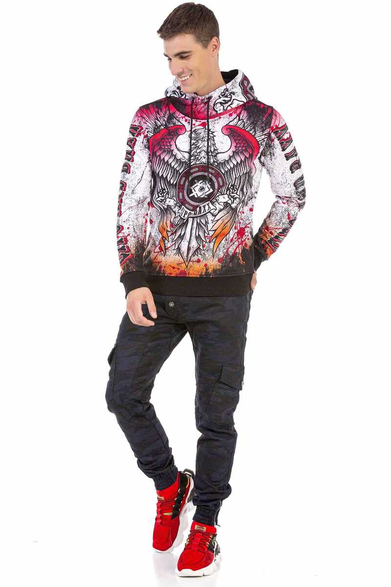 CD690 Camo Elastic Cuff Men's Cargo Pants