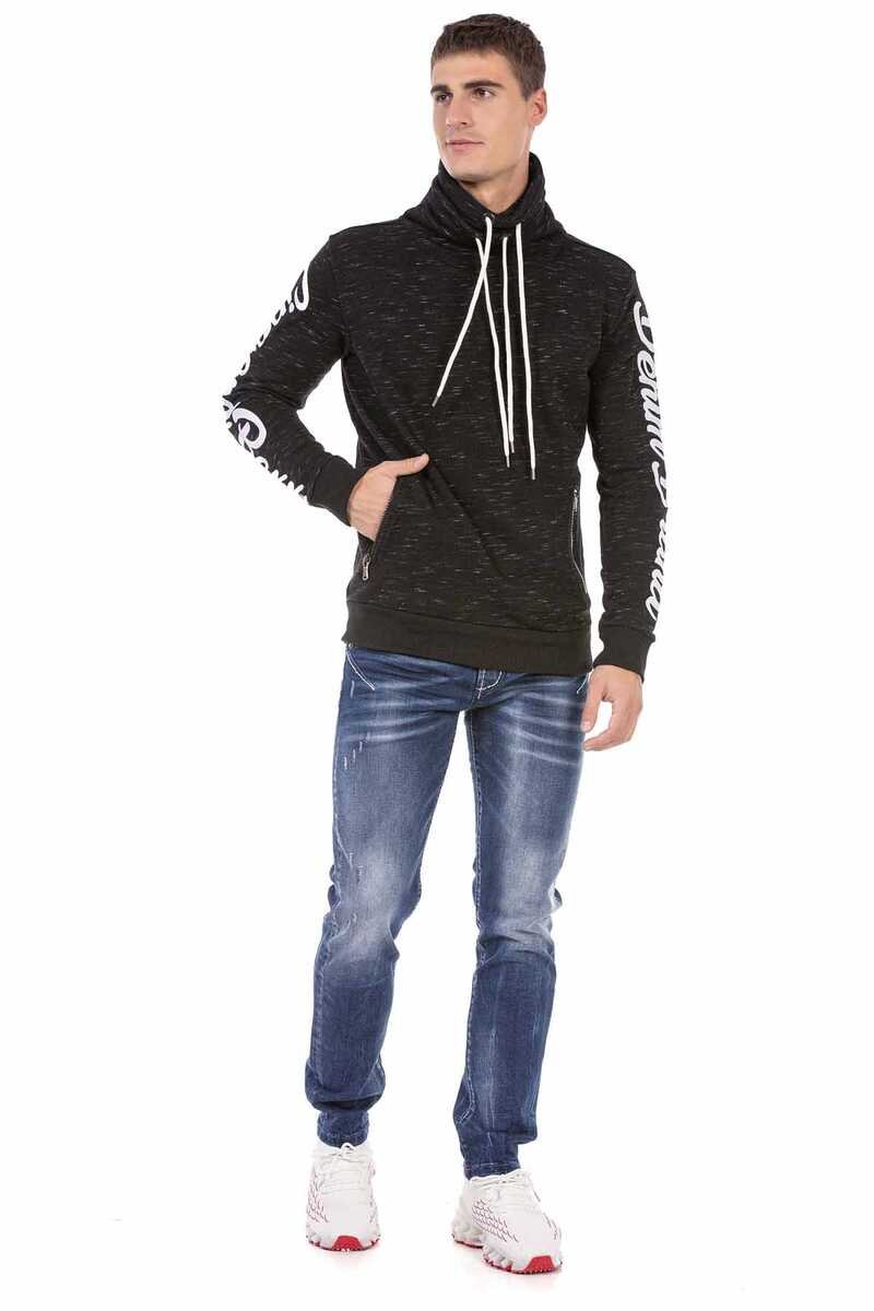 CD692 Embroidery Detail Men's Jeans
