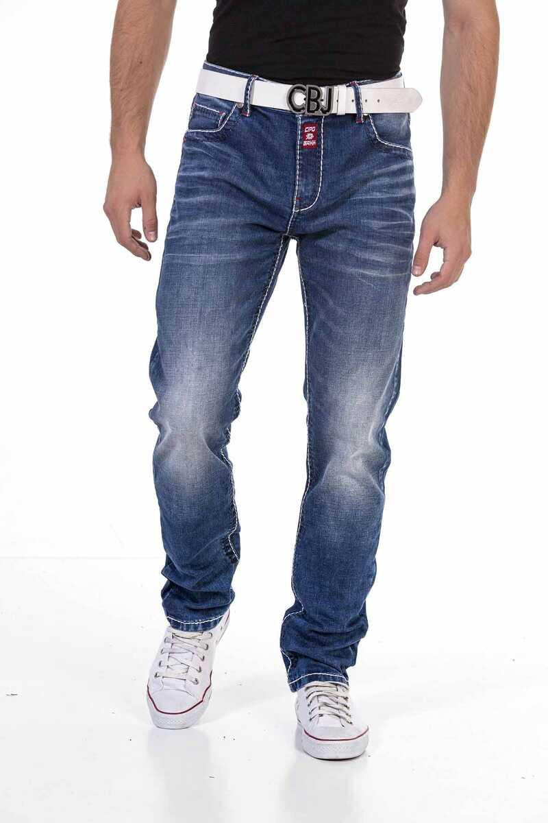 CD704 Regular Fit Labeled Men's Jeans