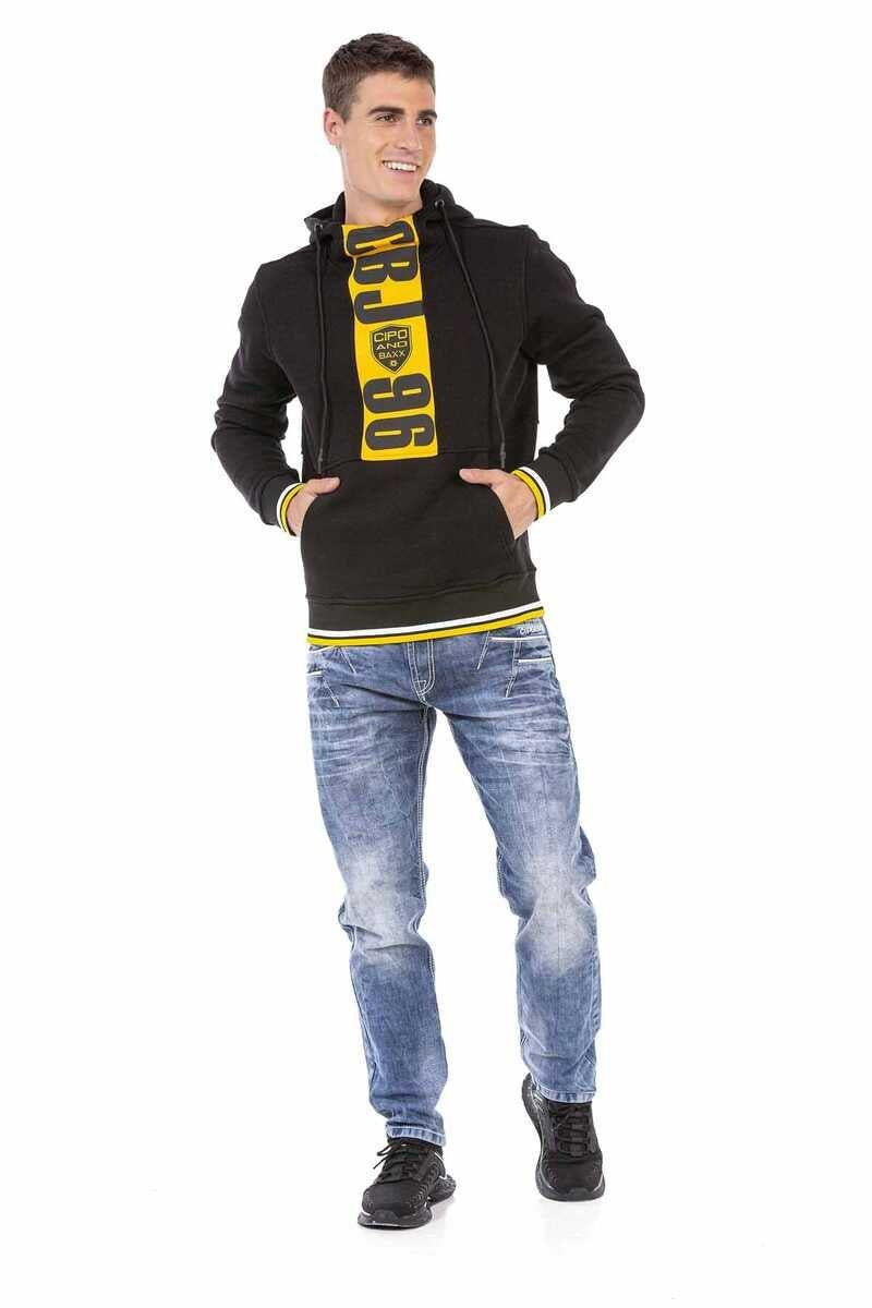 CD723 Pocket Detail Regular Fit Men's Jeans