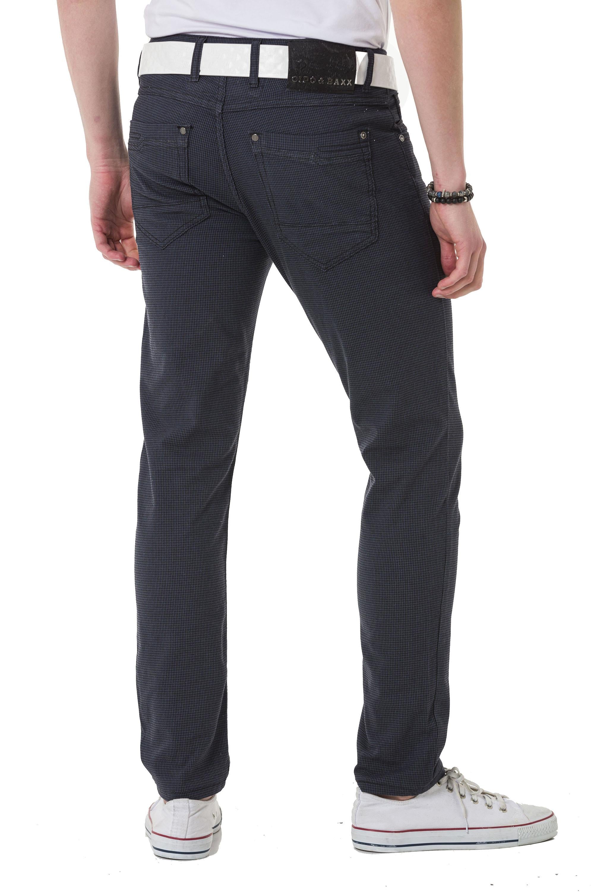 CD724 Slim Fit Basic Men's Linen Pants