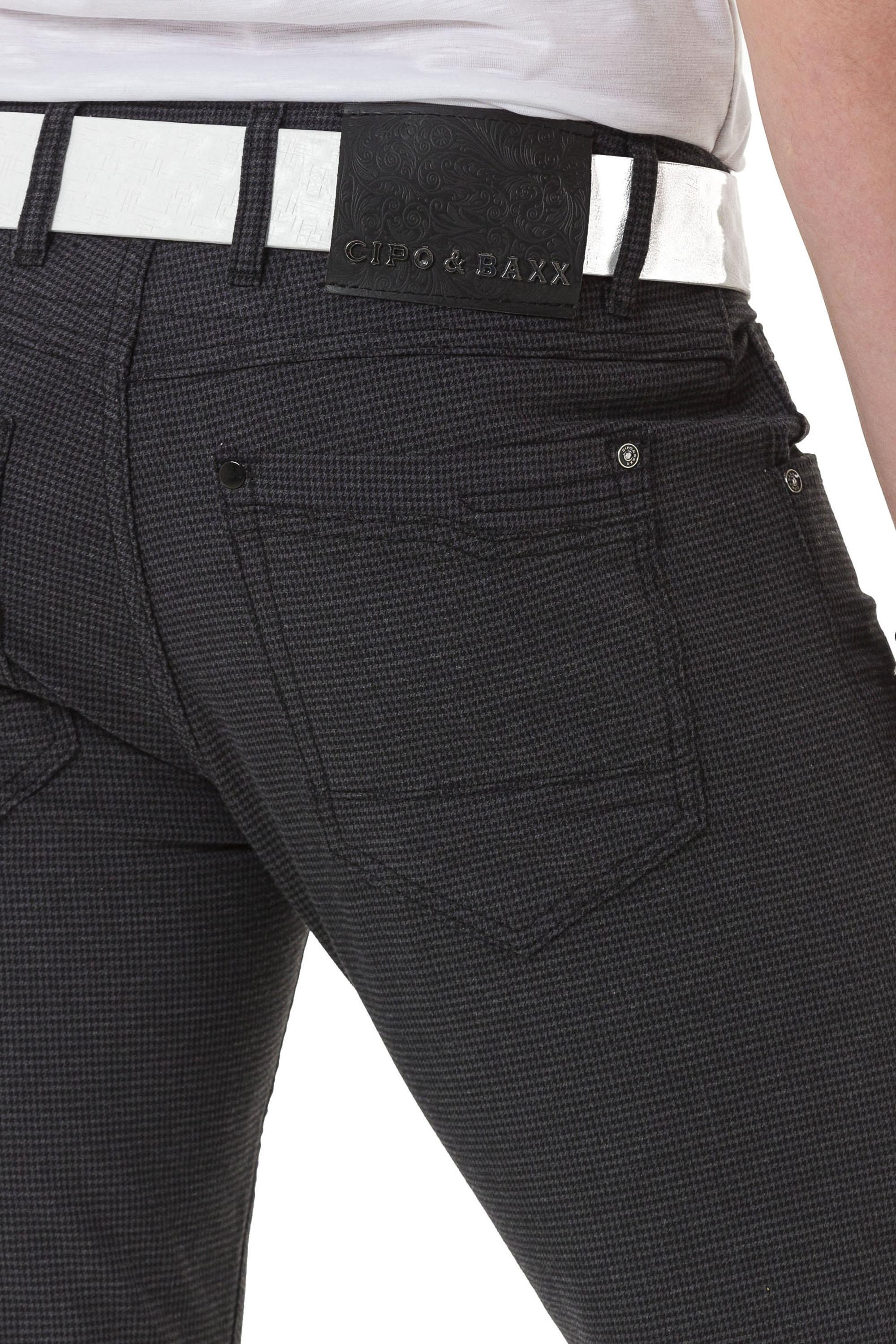 CD724 Slim Fit Basic Men's Linen Pants