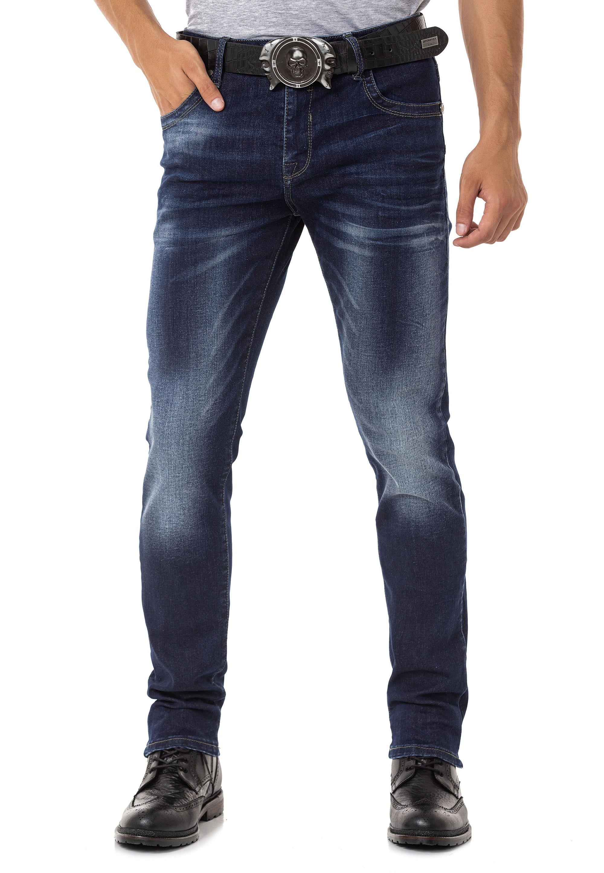 CD811 Velvet-Look Ribbed Men's Pants