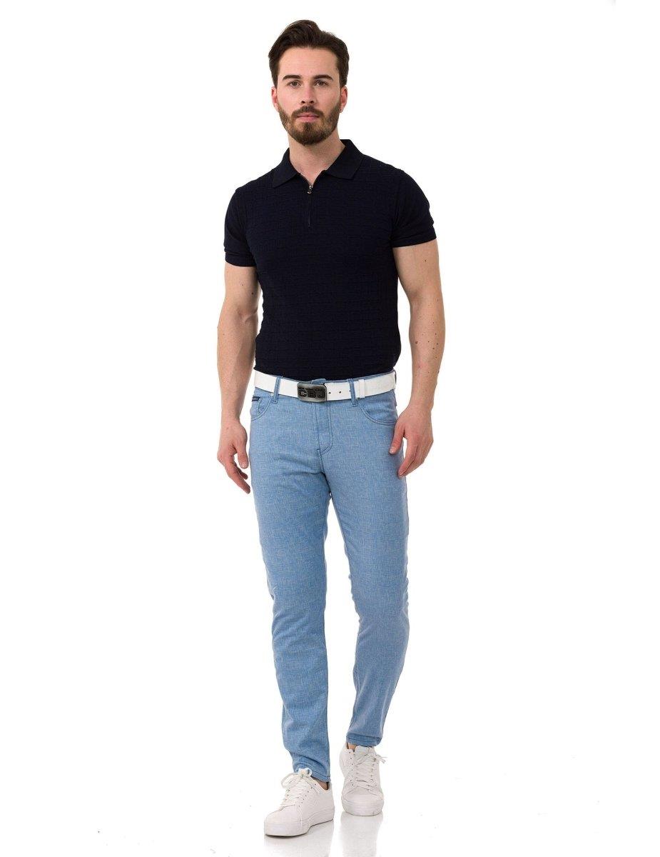CD840 Linen Slim Fit Men's Pants