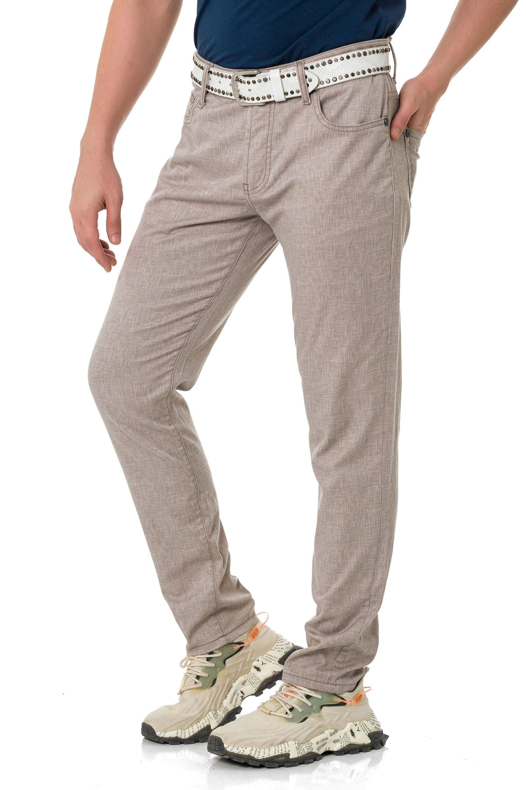 CD840 Linen Slim Fit Men's Pants