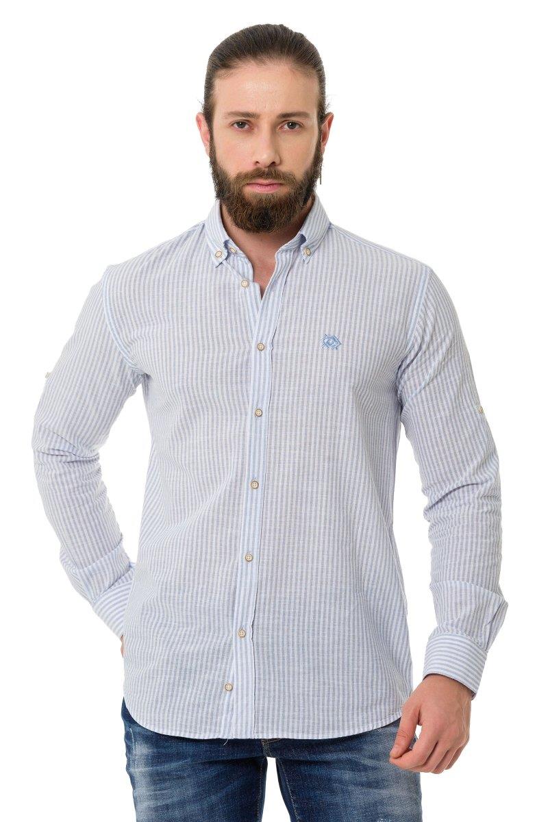 CH194 Striped Linen Shirt