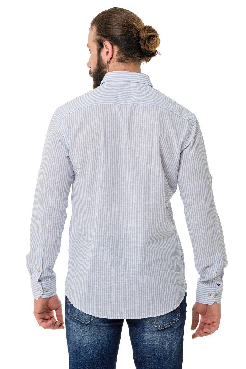 CH194 Striped Linen Shirt