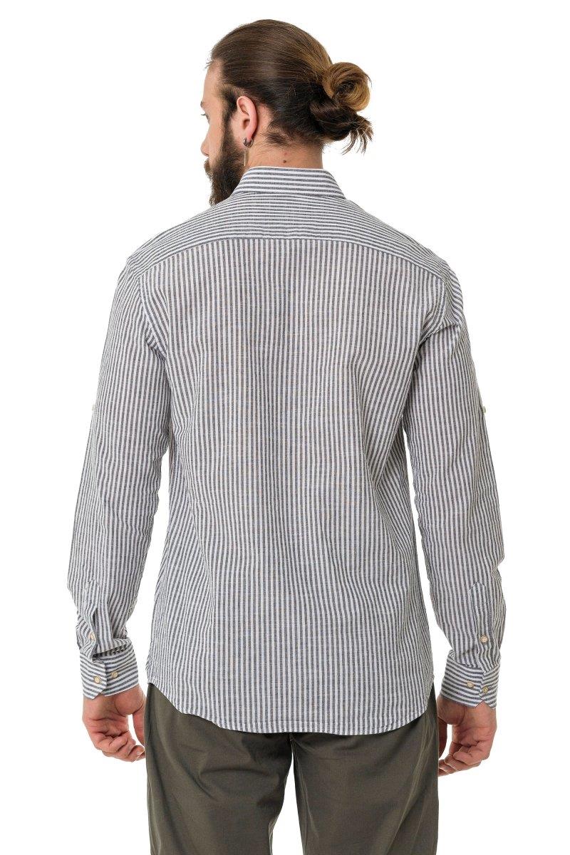 CH194 Striped Linen Shirt