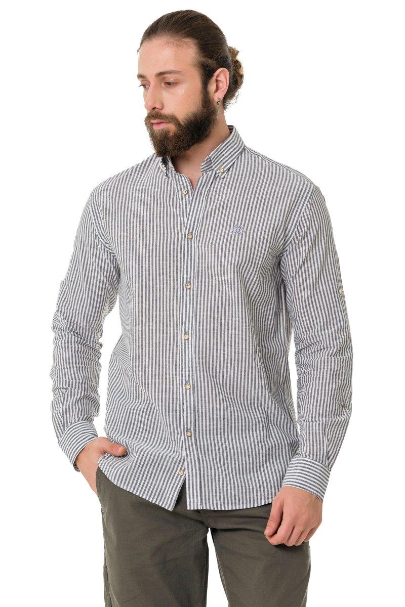 CH194 Striped Linen Shirt