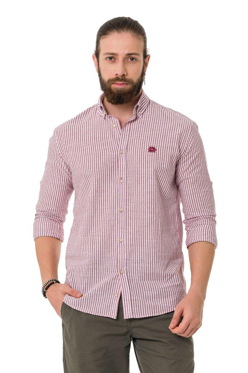 CH194 Striped Linen Shirt