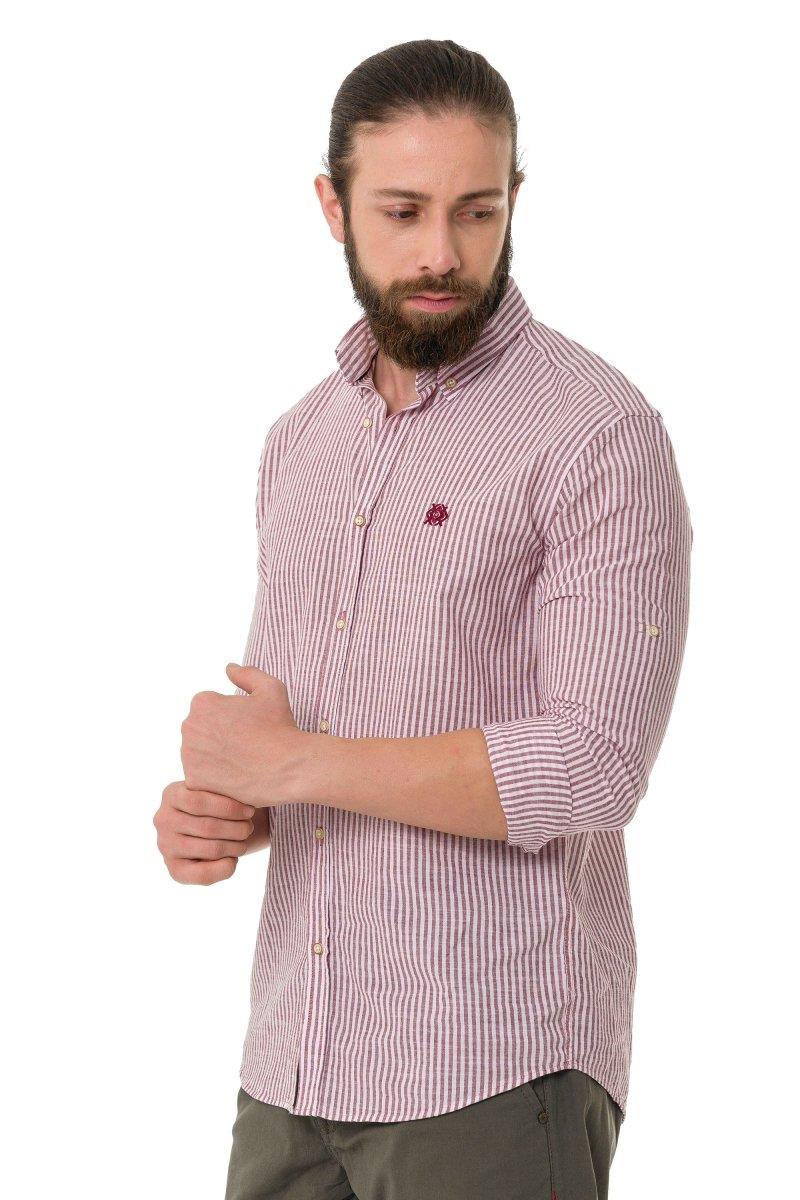 CH194 Striped Linen Shirt