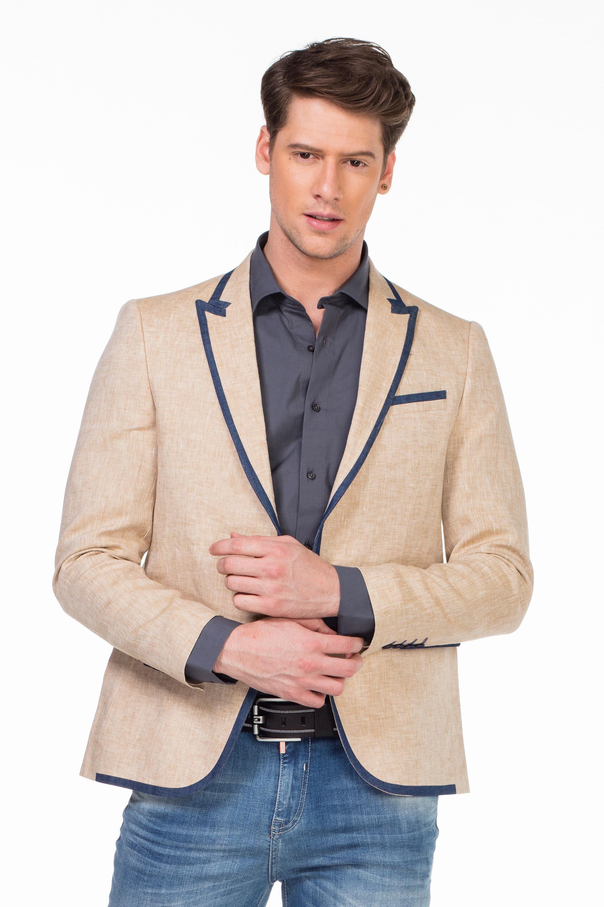 CJ222 Summer Lightweight Men's Relaxed Blazer
