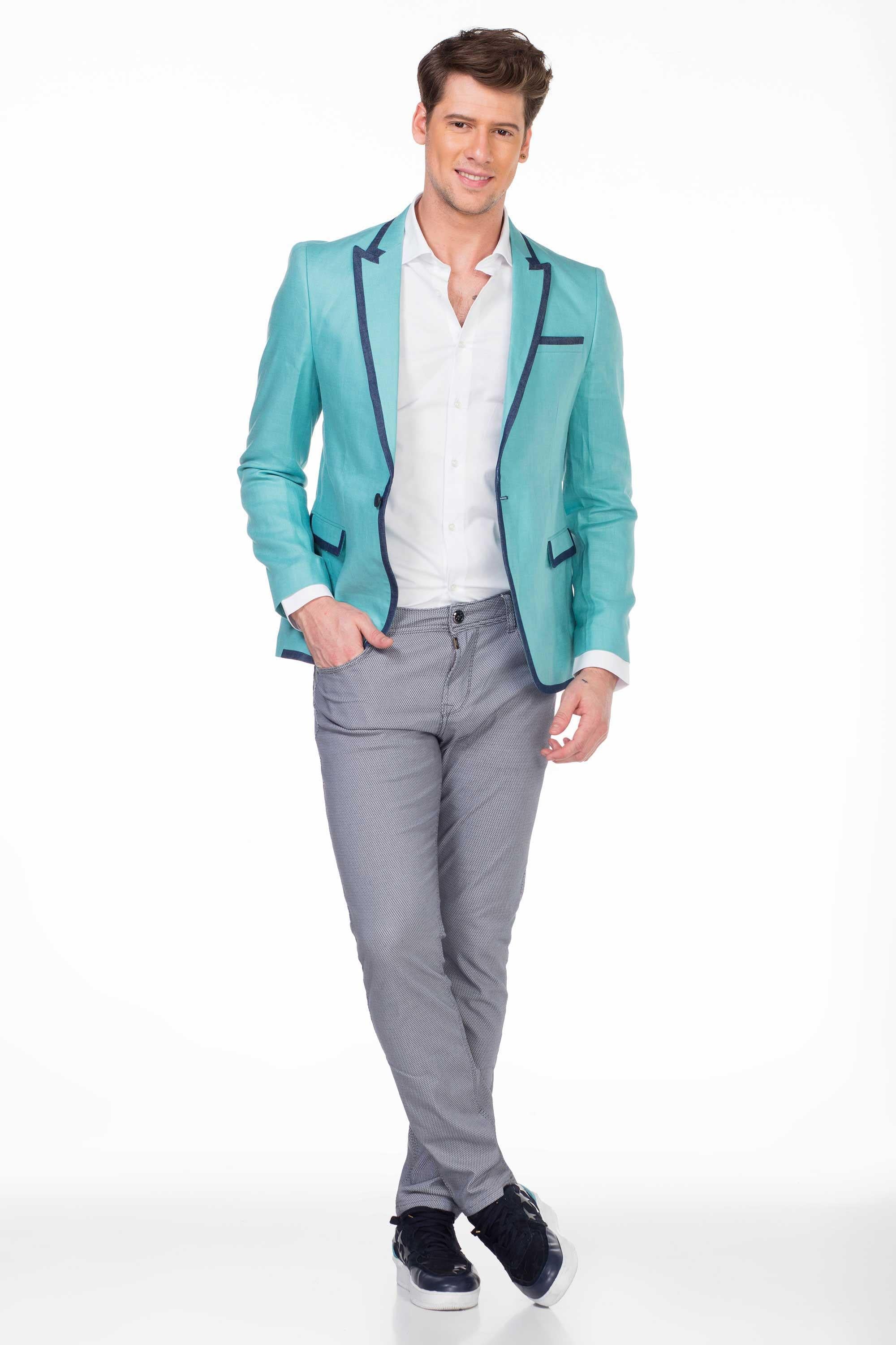 CJ222 Summer Lightweight Men's Relaxed Blazer