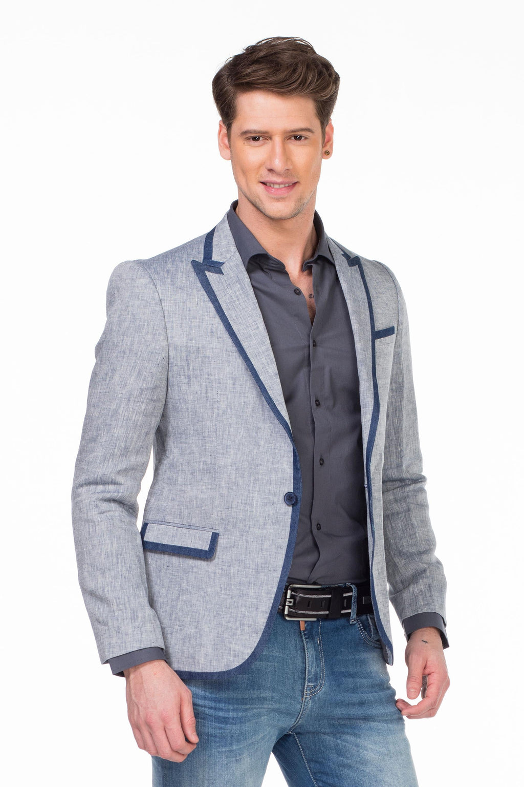 CJ222 Summer Lightweight Men's Relaxed Blazer