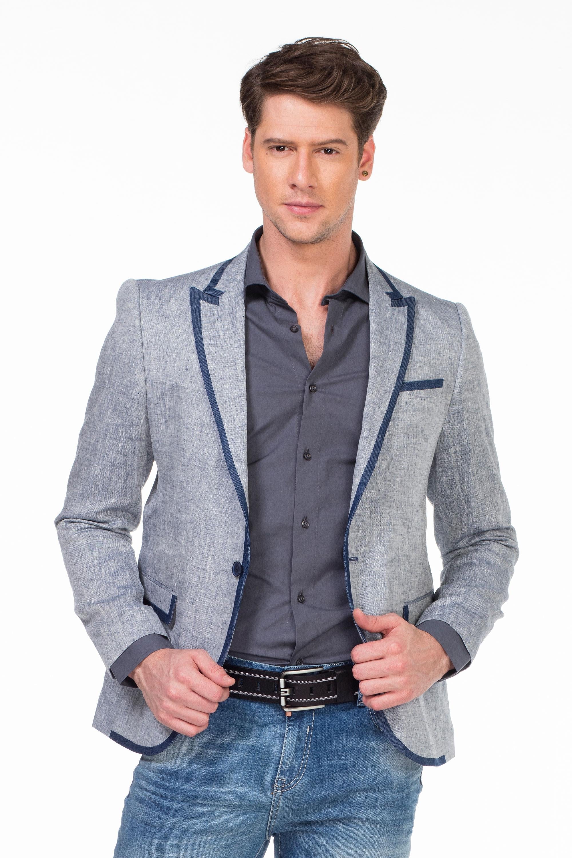 CJ222 Summer Lightweight Men's Relaxed Blazer