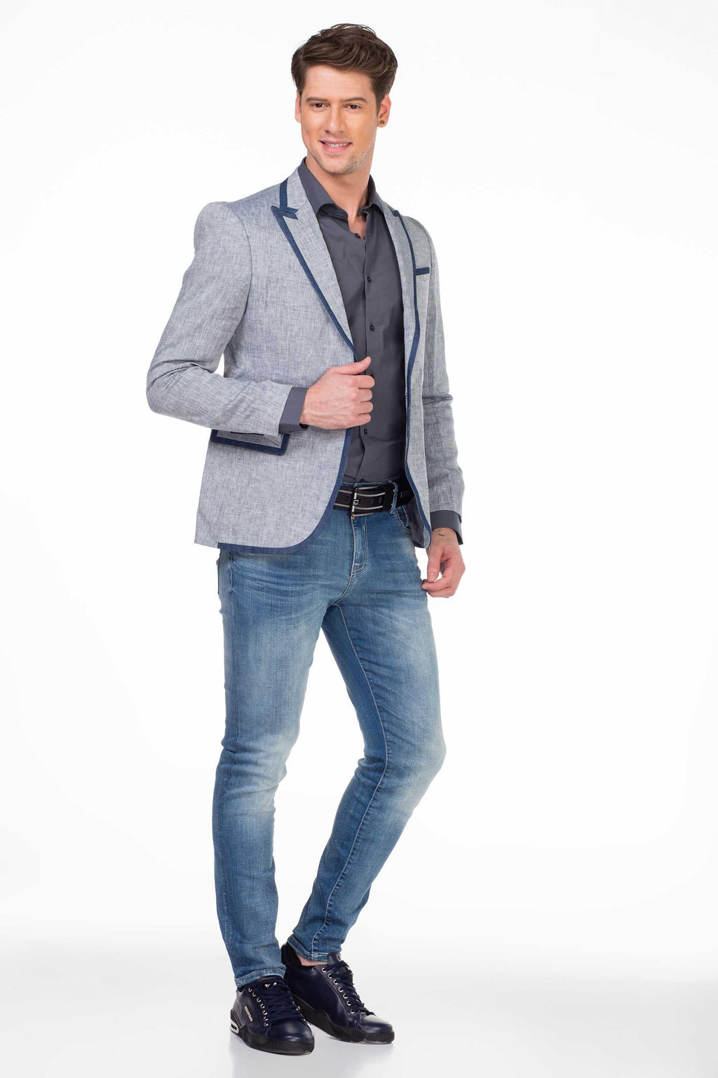 CJ222 Summer Lightweight Men's Relaxed Blazer