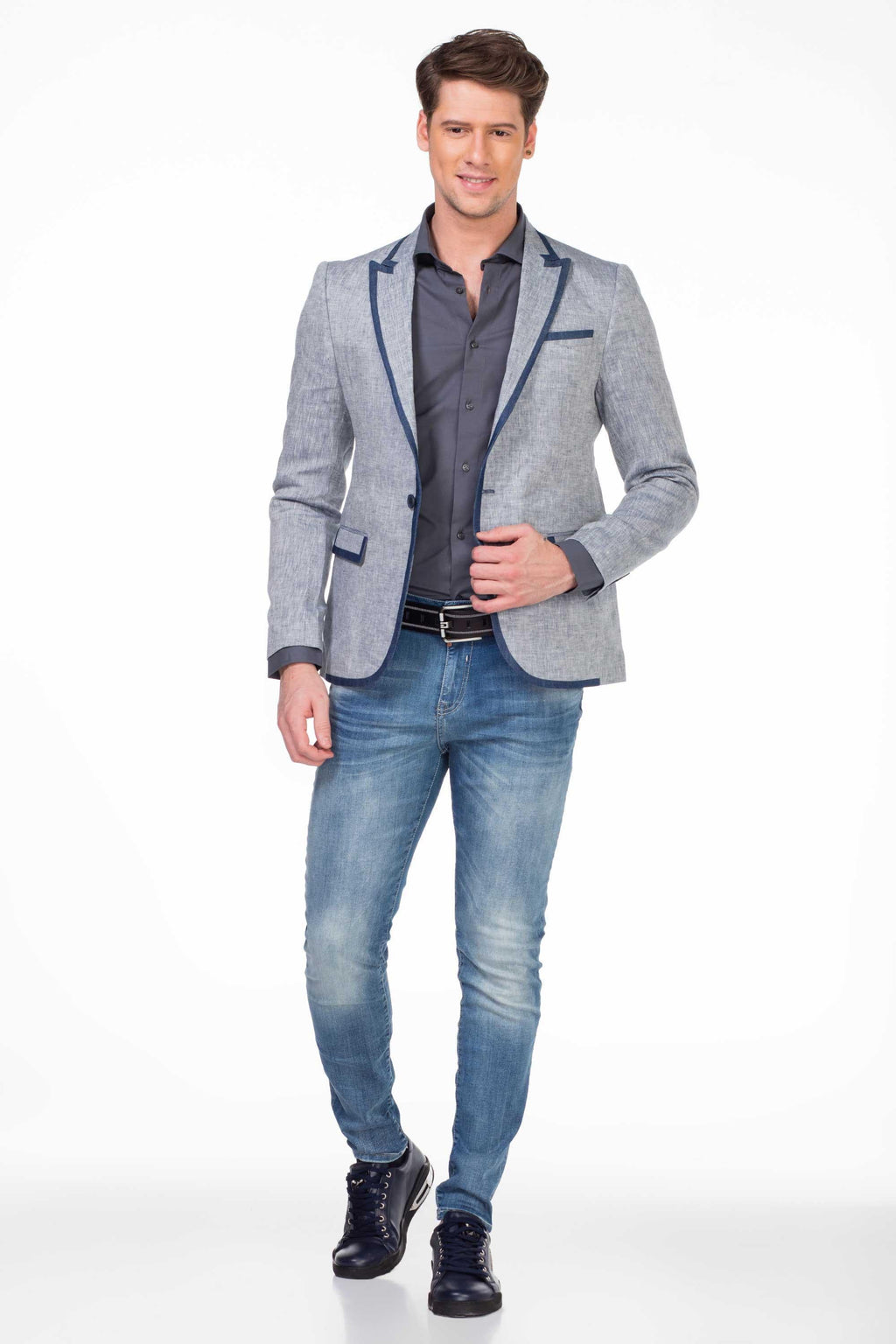 CJ222 Summer Lightweight Men's Relaxed Blazer