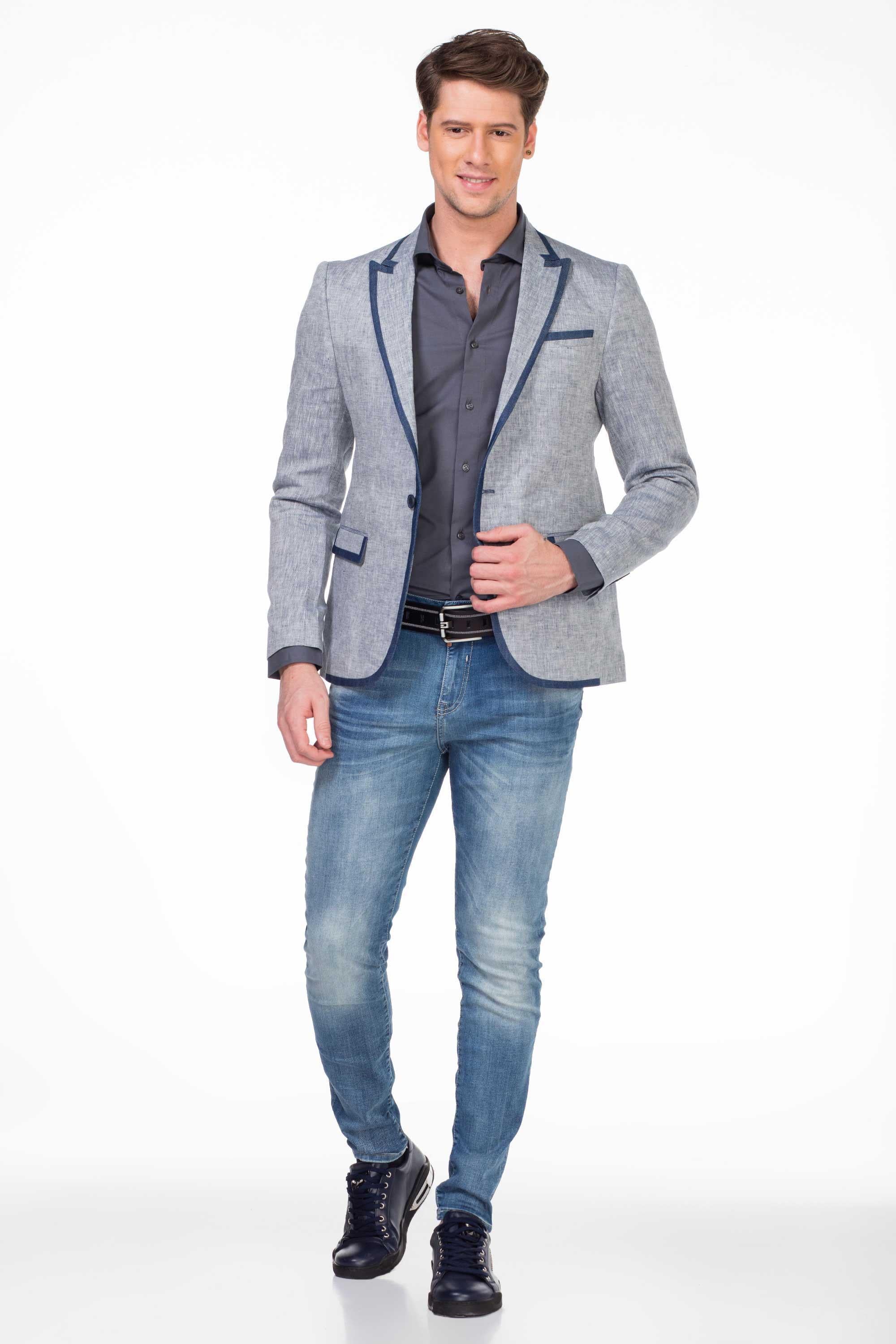 CJ222 Summer Lightweight Men's Relaxed Blazer