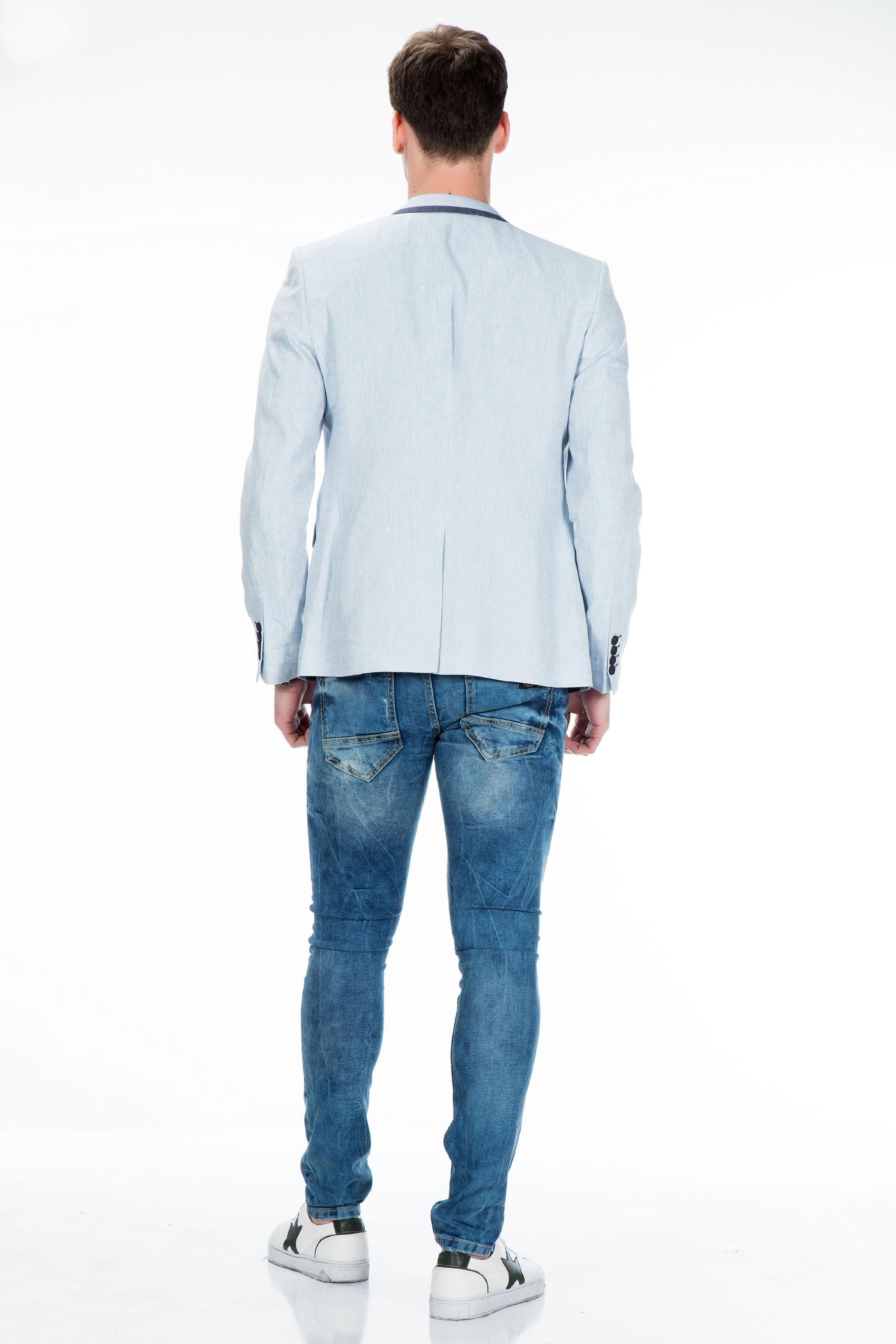 CJ222 Summer Lightweight Men's Relaxed Blazer