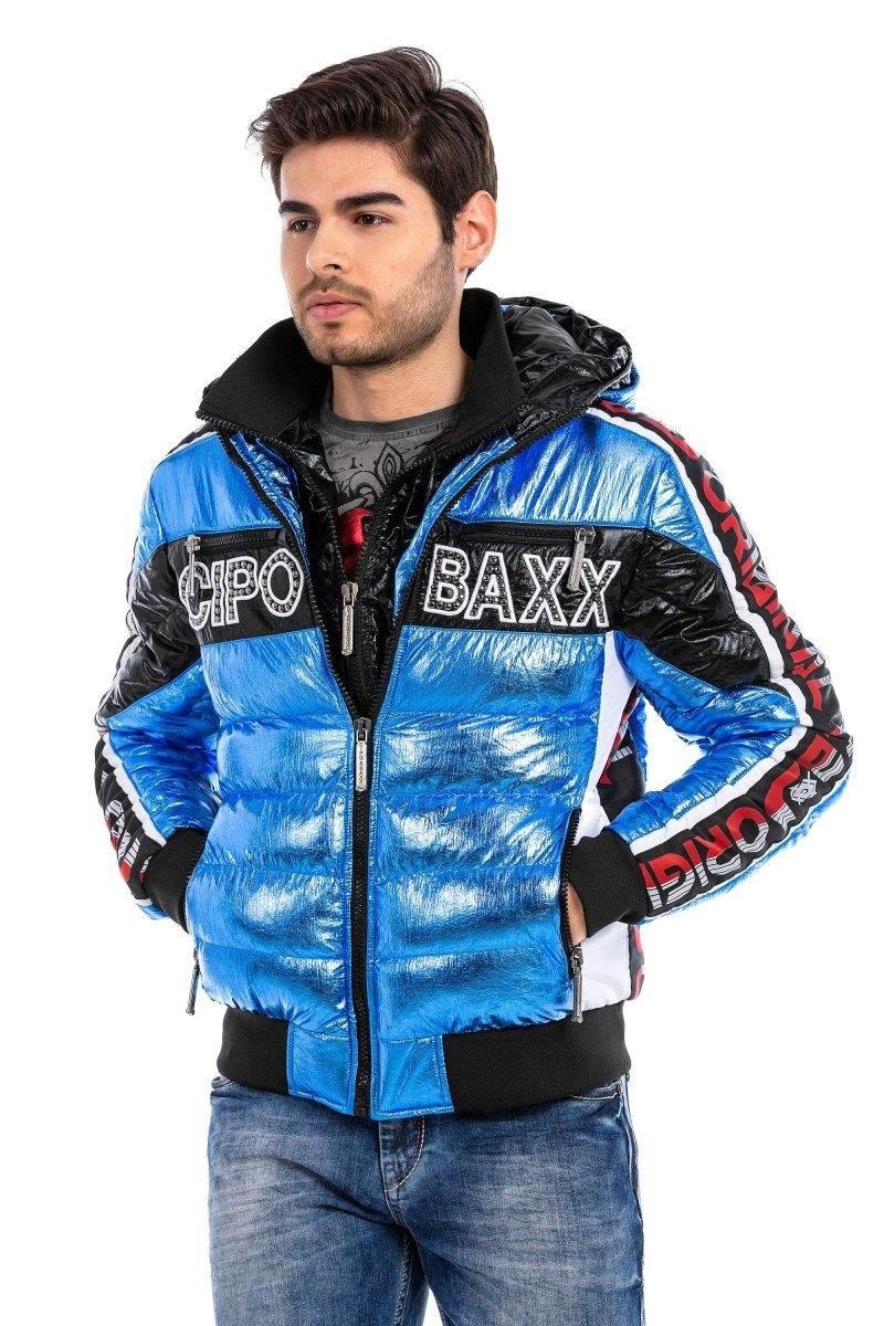 CJ270 Glossy Men's Puffer Jacket